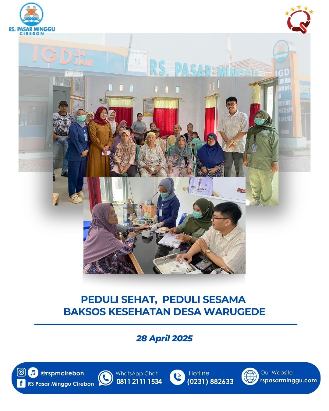 Bakti Sosial Kesehatan, Wujud Nyata Kepedulian